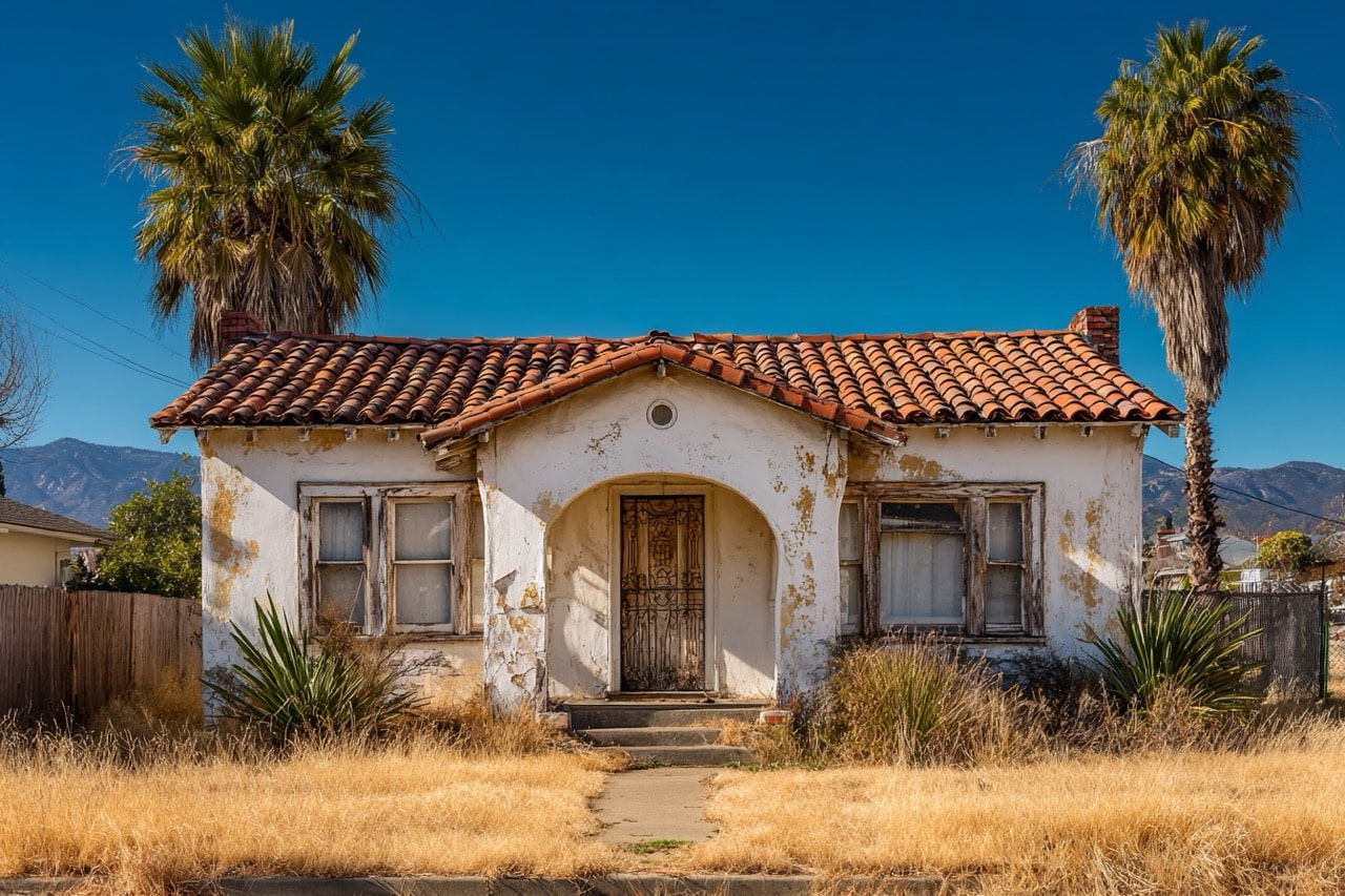 abandoned California home vulnerable to adverse possession claims