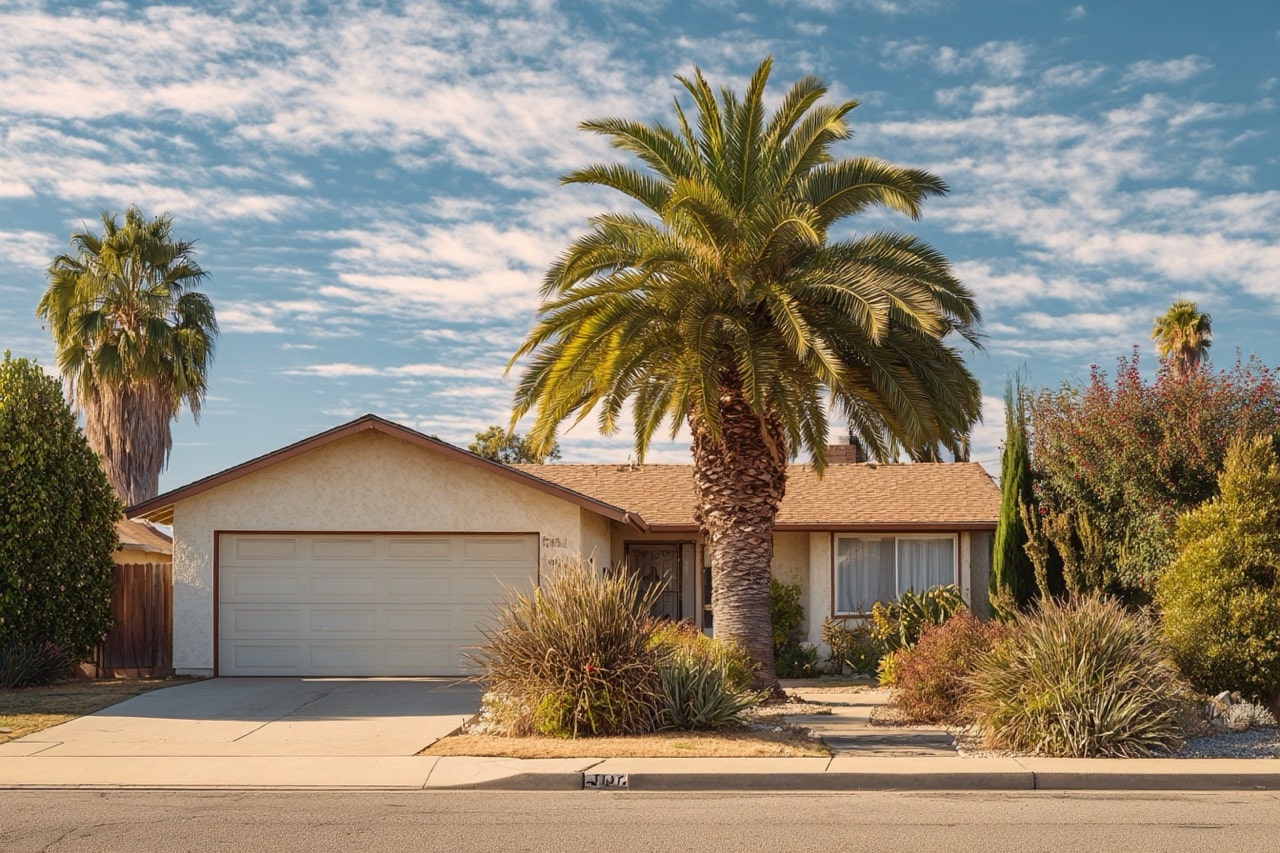 Suburban California home being sold during divorce proceedings