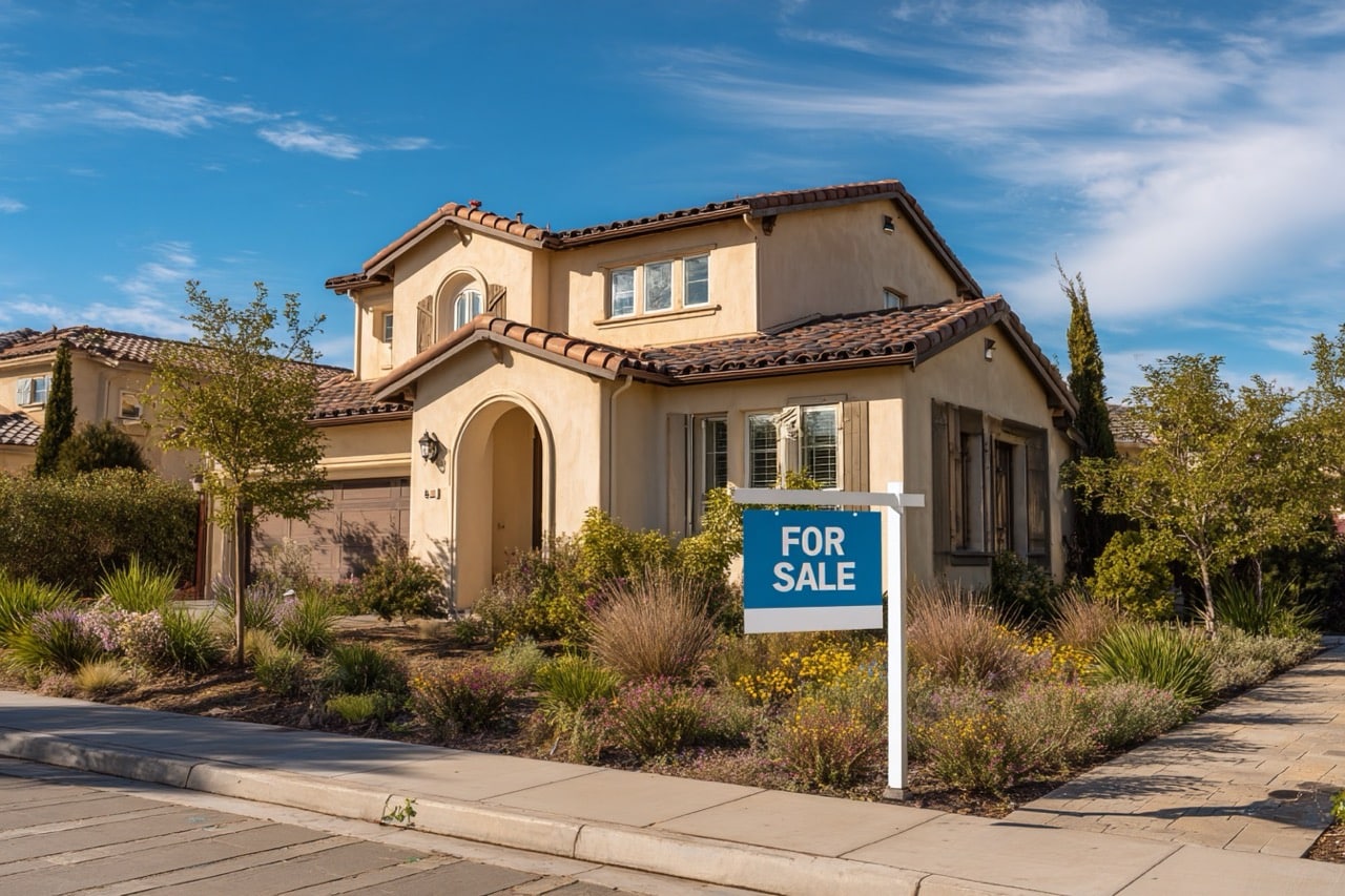 hoarder house california for sale real estate sign