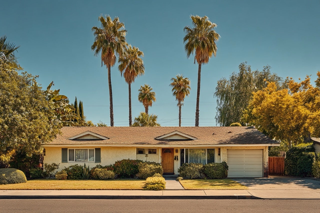 inherited property california probate suburban home