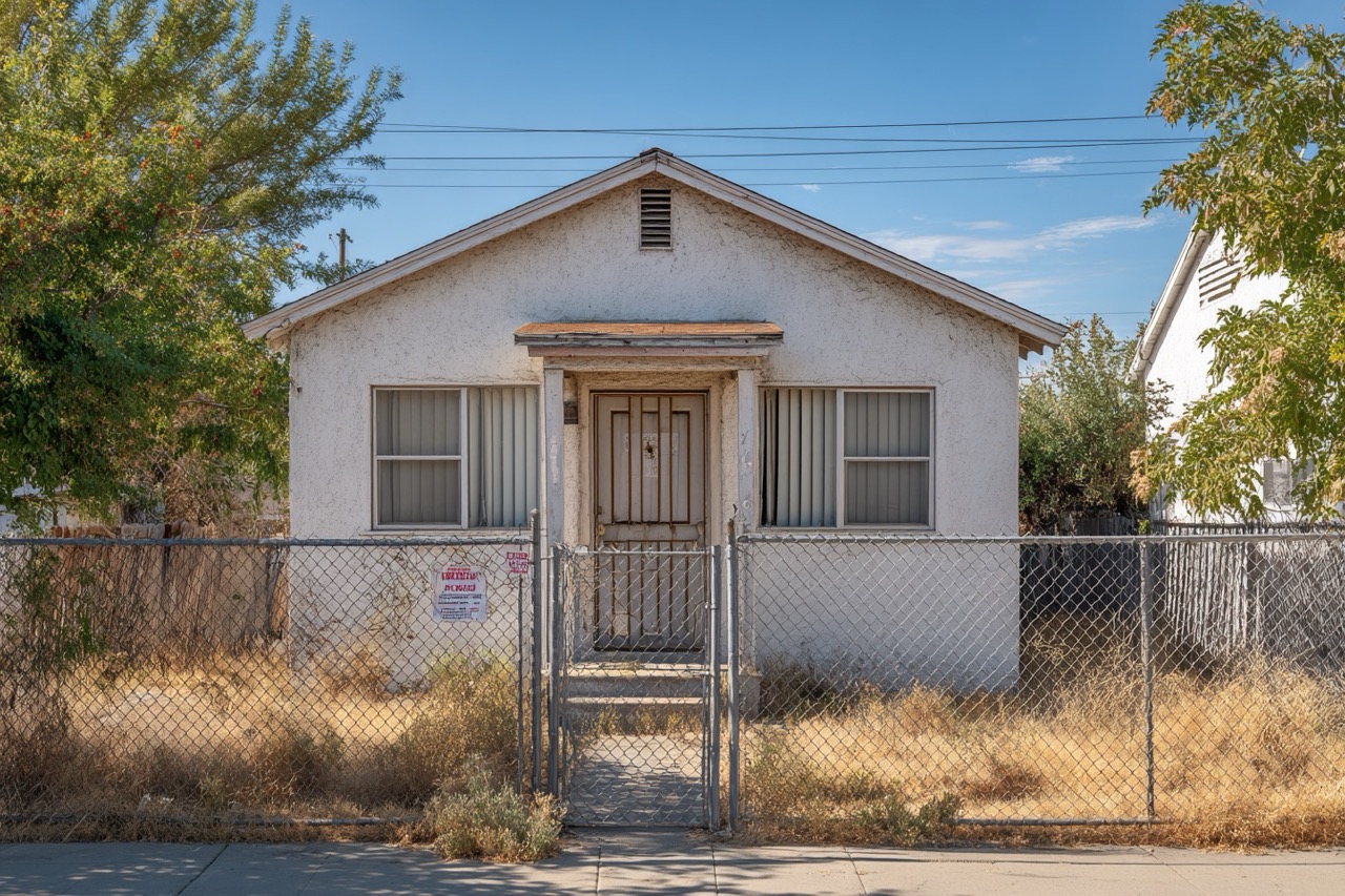 vacant property with squatters rights concerns in California