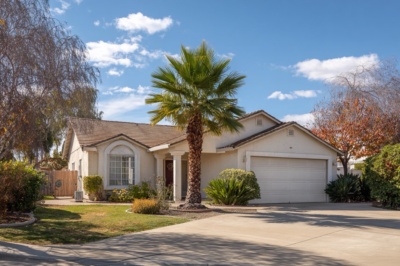 California suburban home representing property tax considerations when selling real estate
